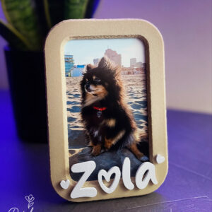 Cornice personalizzata con nome stile Zola