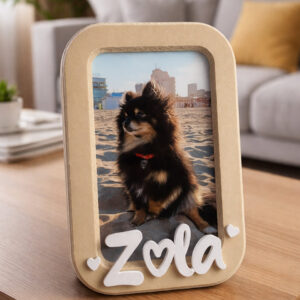 Cornice personalizzata con nome stile Zola