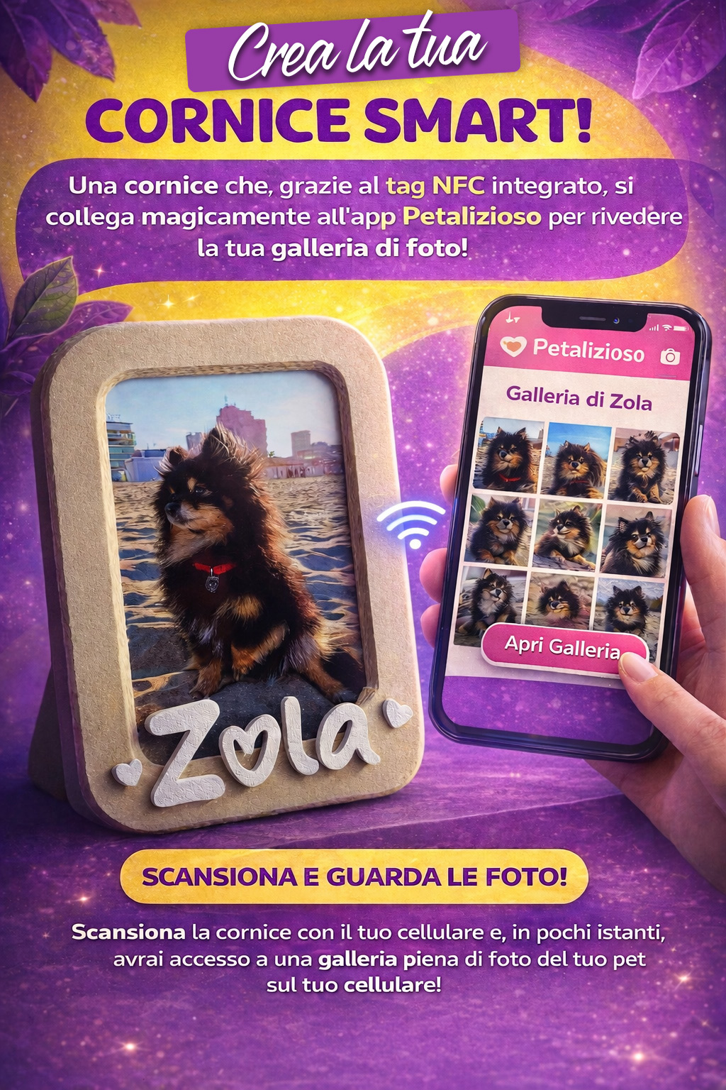 Petalizioso | Oggetti di design per la casa 6 crea la tua cornice smart