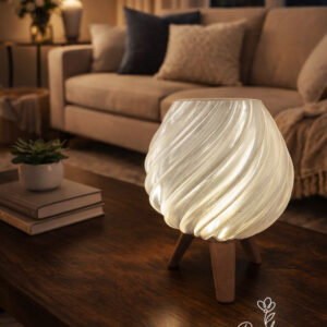 🌟 Lampada Led USB a Spirale – Altezza 18,5 cm