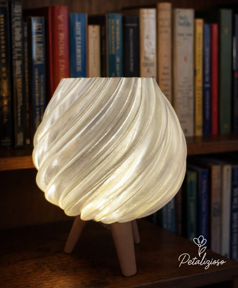 🌟 Lampada Led USB a Spirale - Altezza 18,5 cm 4 🌟 Lampada Led USB a Spirale - Altezza 18,5 cm - immagine 4