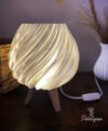 🌟 Lampada Led USB a Spirale – Altezza 18,5 cm