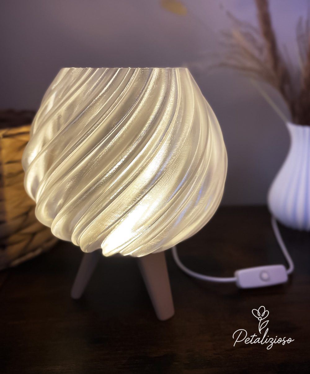🌟 Lampada Led USB a Spirale - Altezza 18,5 cm 1 🌟 Lampada Led USB a Spirale - Altezza 18,5 cm