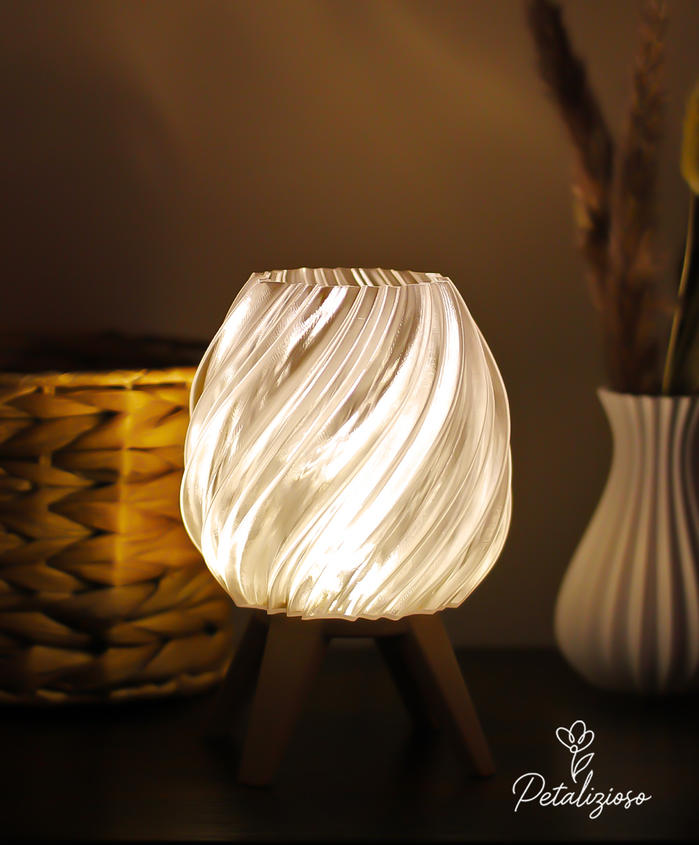 🌟 Lampada Led USB a Spirale – Personalizzabile 2 🌟 Lampada Led USB a Spirale – Personalizzabile - immagine 2