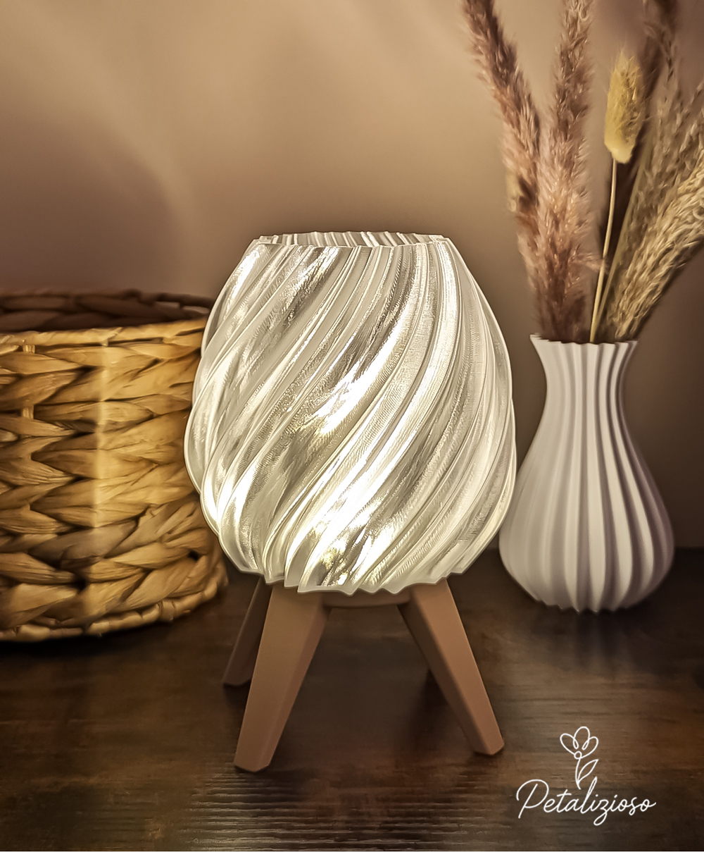 🌟 Lampada Led USB a Spirale – Personalizzabile 4 🌟 Lampada Led USB a Spirale – Personalizzabile - immagine 4